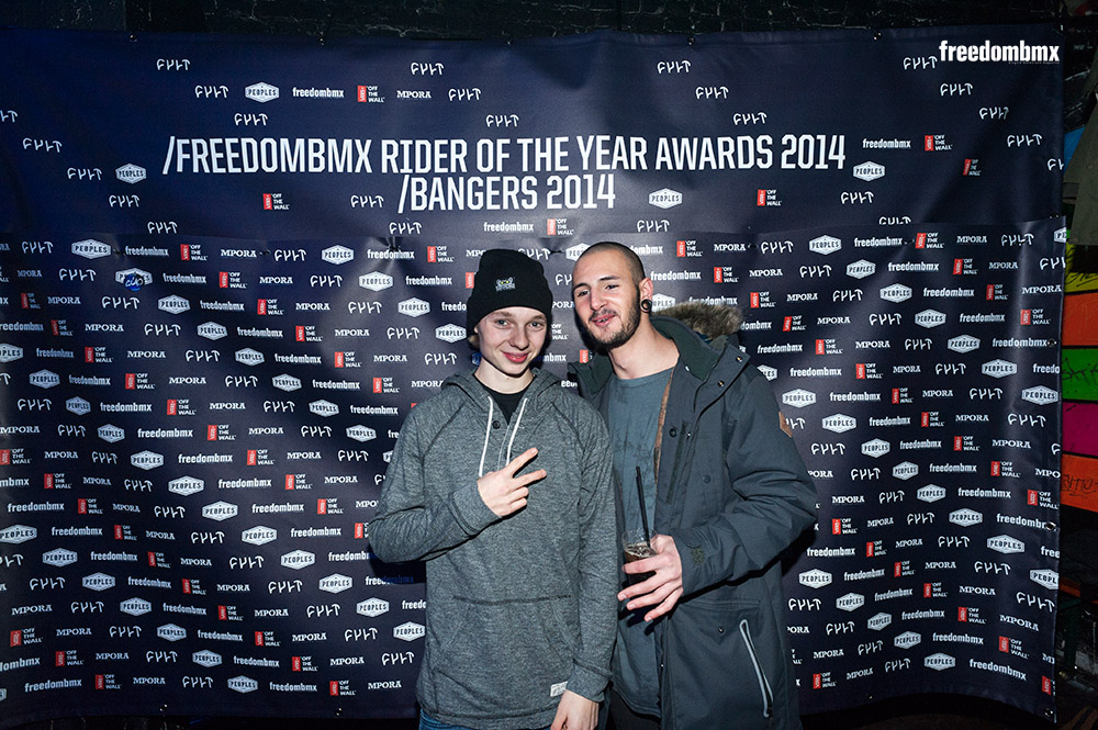 freedombmx Bangers & Rider of the Year 2014 Partypics