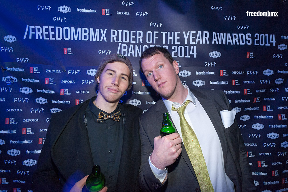freedombmx Bangers & Rider of the Year 2014 Partypics