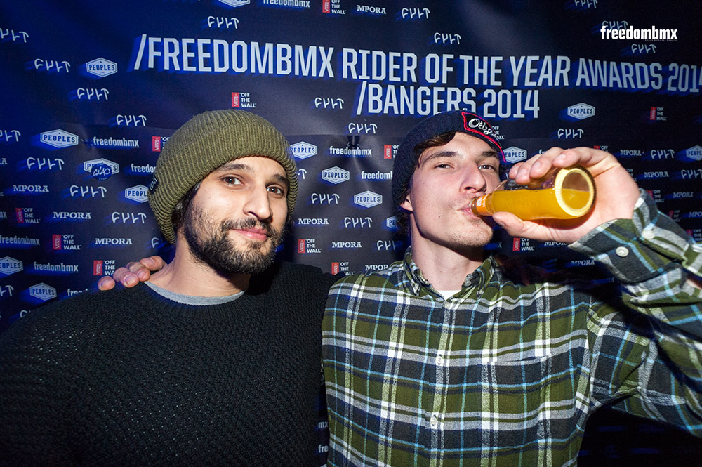 freedombmx Bangers & Rider of the Year 2014 Partypics