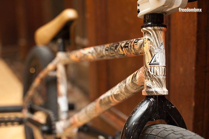 Der Mothership ist Nathans Signaturerahmen von United Bike Co.