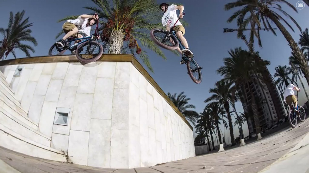 Ein Blick hinter die Kulissen bei den Dreharbeiten in Israel und Spanien zu dem großartigen ALVX-Promovideo von BSD mit Alex Donnachie in der Hauptrolle.