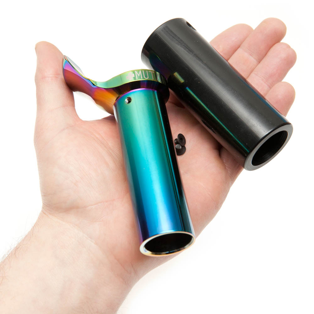 Produkt des Tages: Der Mutant Bikes Peg Guard, eine clevere Lösung, die Hubguard und Peg vereint.