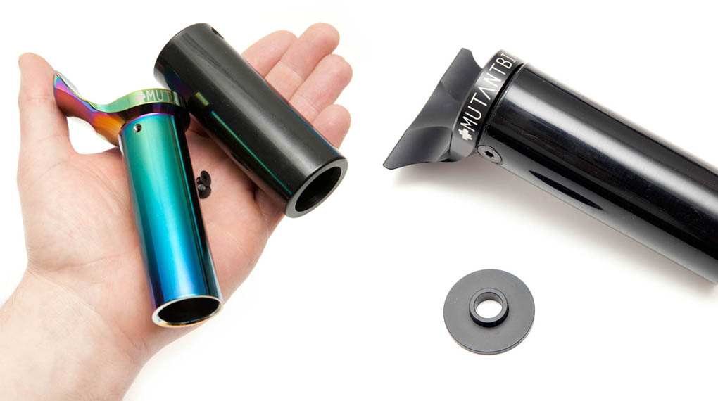 Produkt des Tages: Der Mutant Bikes Peg Guard, eine clevere Lösung, die Hubguard und Peg vereint.