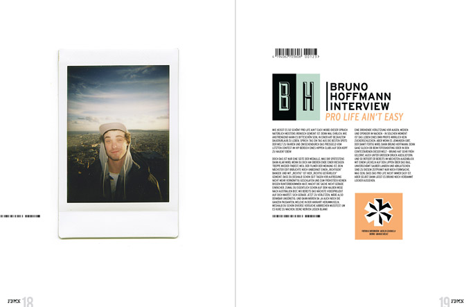 In freedombmx 123 gibt es ein großes Interview mit Bruno Hoffmann.