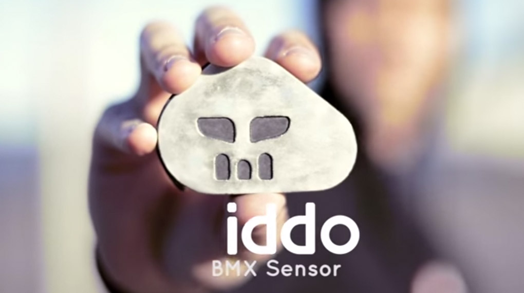 iddo BMX ist ein Sensor, mit dem du deine Session am Smartphone aufzeichnen und später auswerten kannst. Das Crowfunding läuft jetzt.
