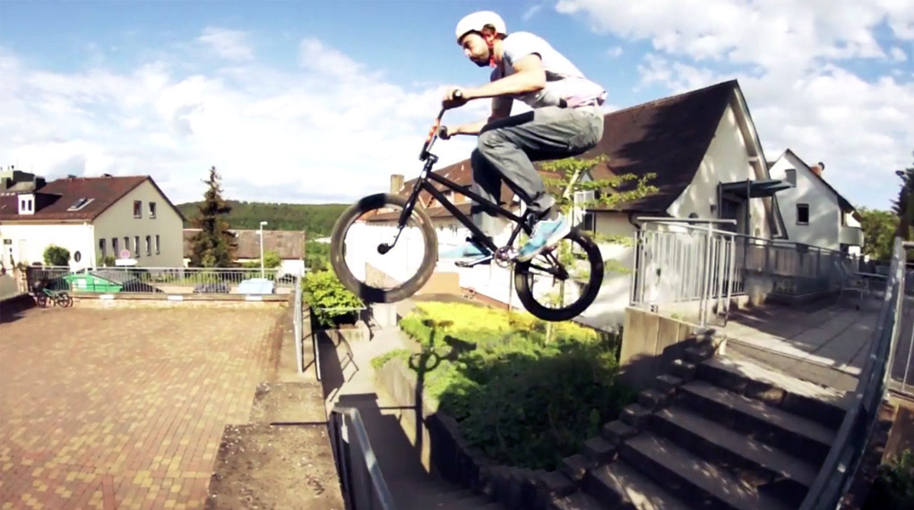 Zum Abschied von Marburg hat sich Marcel "Makl" Heinrich noch mal ein paar Spots in der Stadt vorgeknöpft, in der er dreieinhalb Jahre studiert hat.