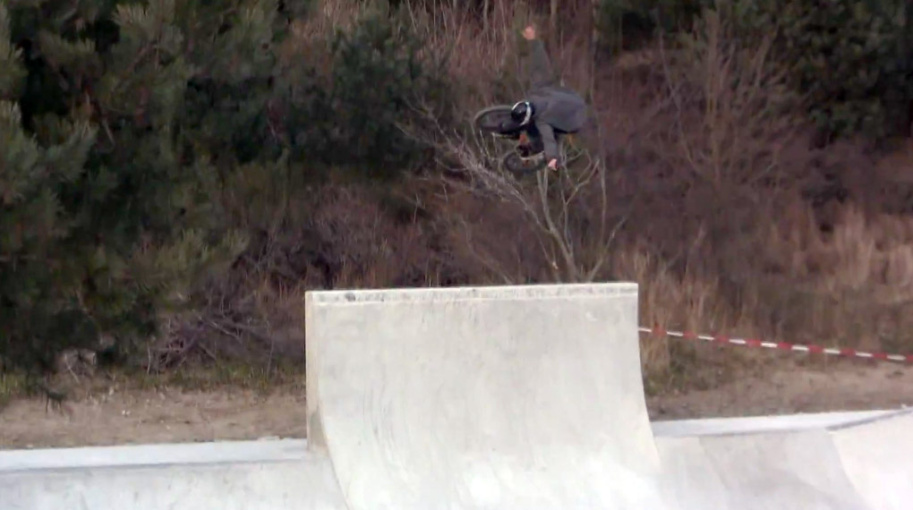 Max Bergmann hat zwei Tage lang die Betonparks von Mecklenburg-Vorpommern unsicher gemacht. Hier gibt