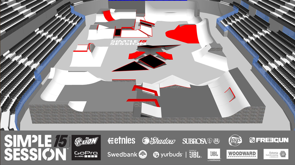 Wir verraten euch, wie der Parcours auf der Simple Session 2015 aussehen wird. Vorab nur so viel: Nate Wessel hat sich einmal mehr selbst übertroffen!