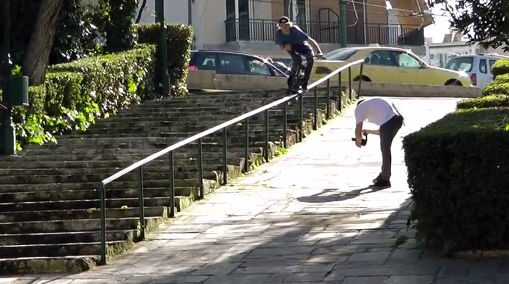 Sieben Malakas entkommen dem lettischen Winter – Mehr dazu in diesem Video vom Athenbesuch der ParBMX-Crew.