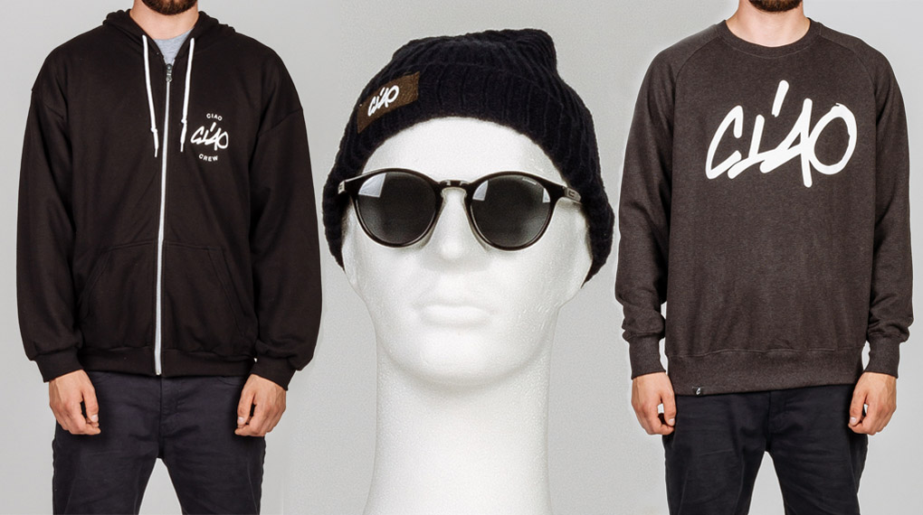 Nach Mixtape und der dazugehörigen Weltpremiere gibt seit einigen Wochen auch die erste Kollektion von der Ciao Crew um Bruno Hoffmann und Merlin Czarnulla.