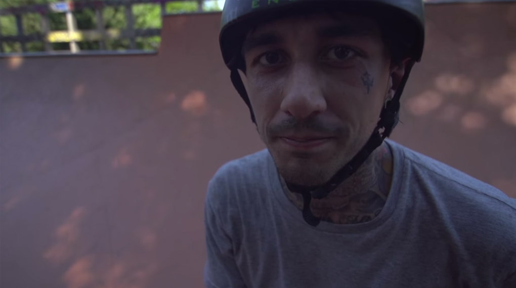 Zu einem Berlinbesuch gehört natürlich für jeden BMXer ein Besuch im Mellowpark dazu – das weiß auch Harry Main.