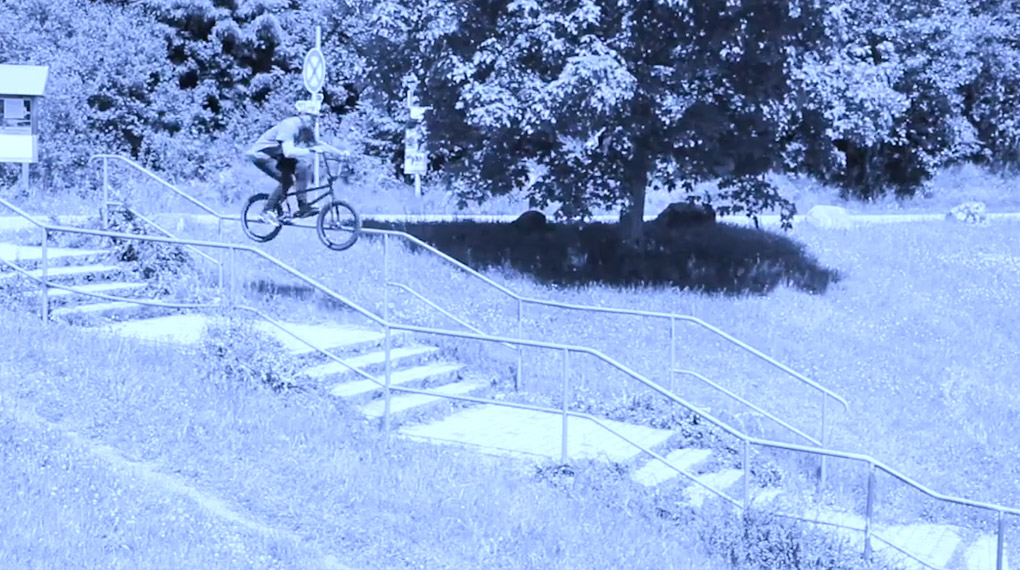 USA, die Schweiz, Deutschland und Australien – Marius Dietsche ist während der Dreharbeiten zu diesem Video für den 48s-BMX-Shop ganz schön rumgekommen.