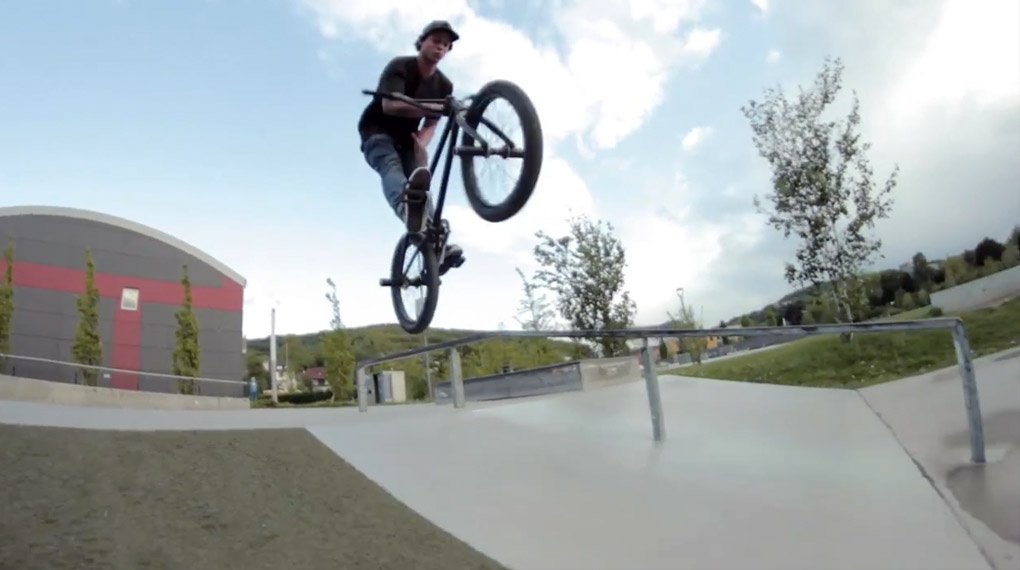 Markus Reuss und Florian Koch haben sich den Betonpark in Gevelsberg vorgeknöpft und ihre Clipausbeute kann sich wirklich sehen lassen. Schönes Ding!