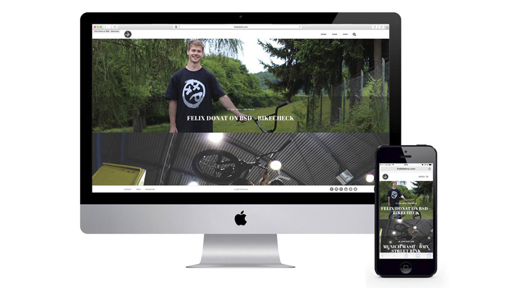 The Fella BMX hat eine neue Webseite, auf der es nicht nur die aktuelle Kollektion zu sehen gibt, sondern auch regelmäßig Teamnews gepostet werden.