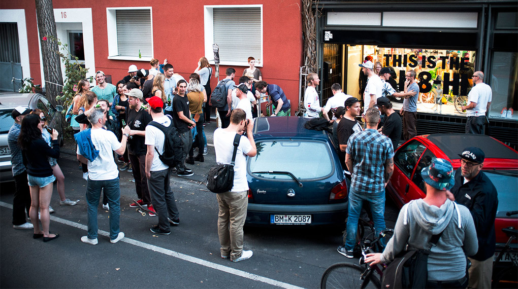 Schnappschüsse von der Eröffnung der 