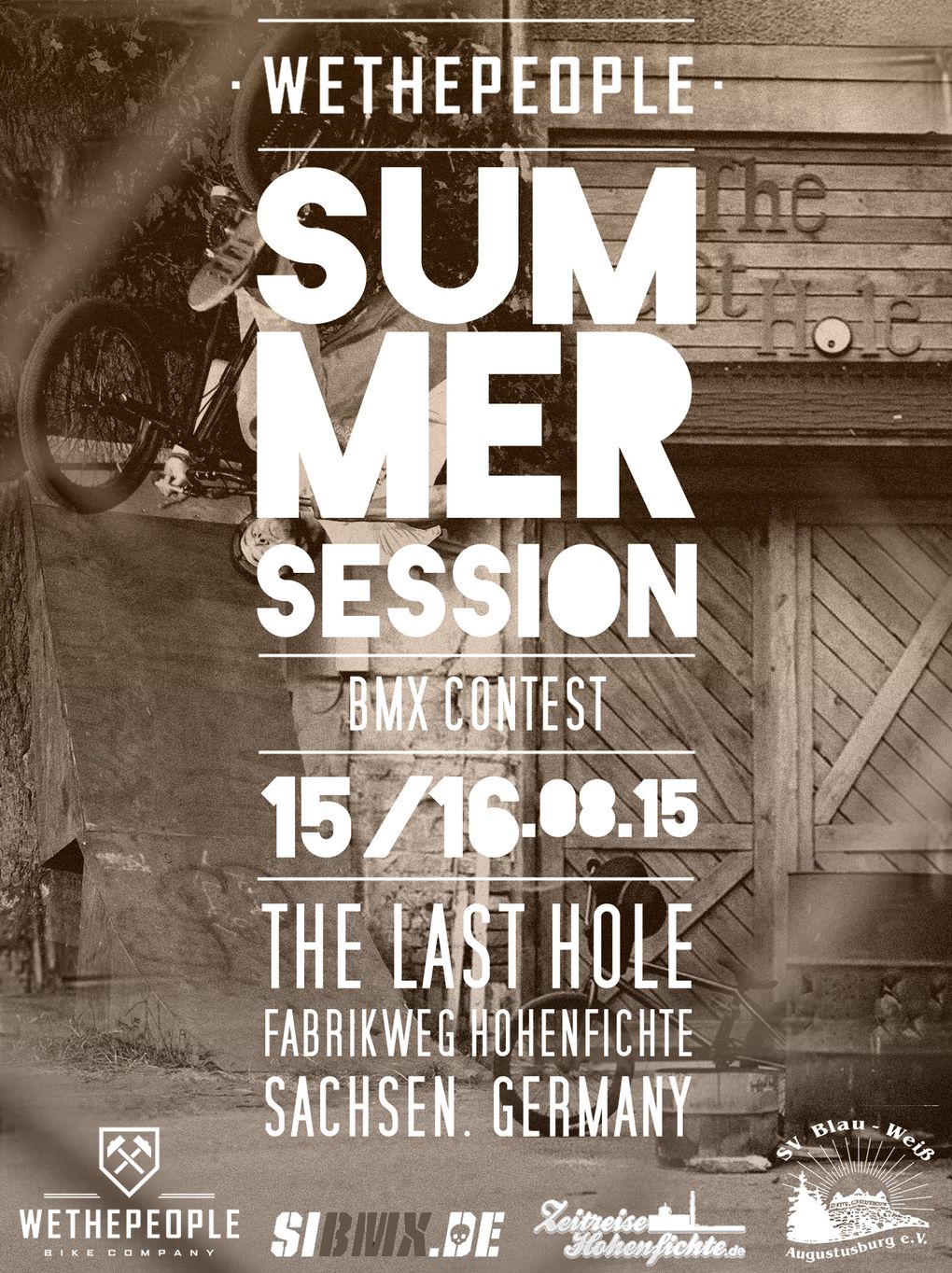 wethepeople Summer Session 2015 im Last Hole Skatepark Hohenfichte