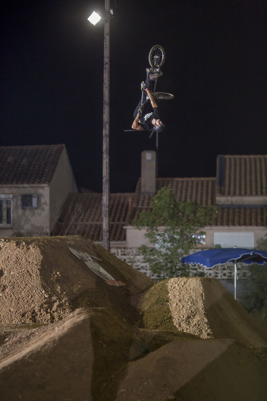 Craig Teague, Backflip Lookdown wie aus dem Regelbuch