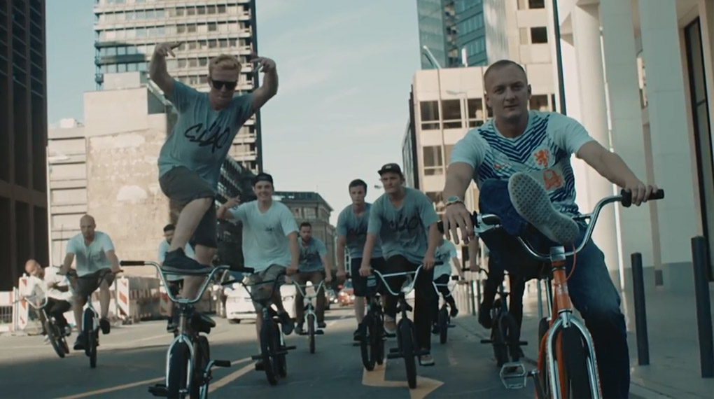 BMX meets HipHop Olexesh cruist in dem Video zu seinem Track 