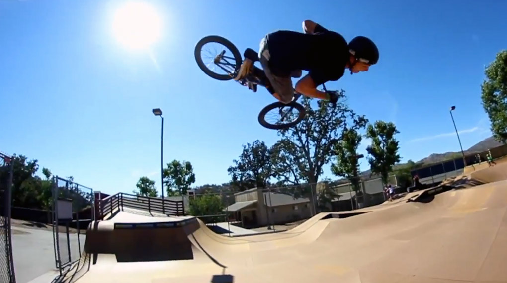 Alex Hiam und Boyd Hilder in Woodward West freedombmx