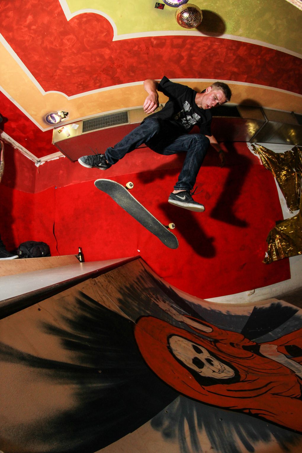 Skatesession in der Minini