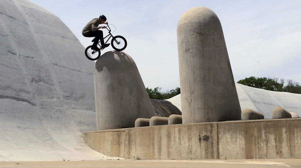 Brian Kachinsky, Rob Wise, Jason Phelan und Jeremiah Smith vom GT-Team haben ihren Filmtrip nach Kansas City mit einer Verfolgungsjagd verwechselt.