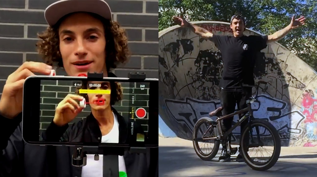 Unentschieden! Platz 3 beim "Sosh Urban Motion"-Smartphonevideocontest teilen sich Simone Barraco/Alex Baret und Maxime Charveron/Matthias Dandois.