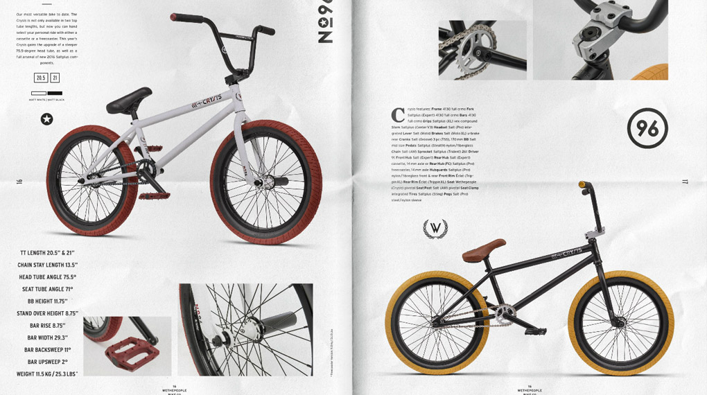 Die 2016er Komplettradlinie von wethepeople ist hot! In diesem 50seitigen Katalog kannst du dir die Räder genauer angucken und bekommst auch noch alle Specs.
