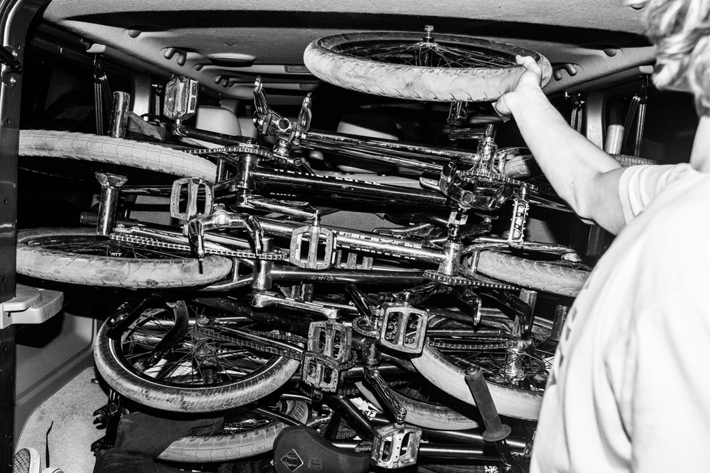 Tetris mit Farrädern; Foto: Ben McPherson