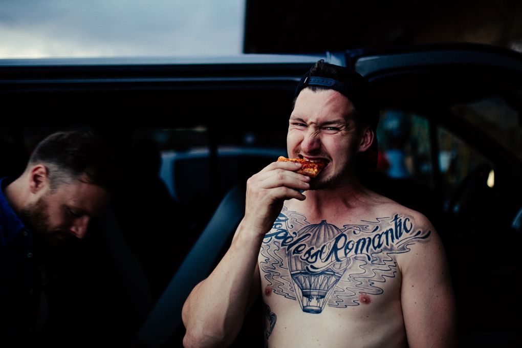 Pizza und Tattoos; Foto: Ben McPherson