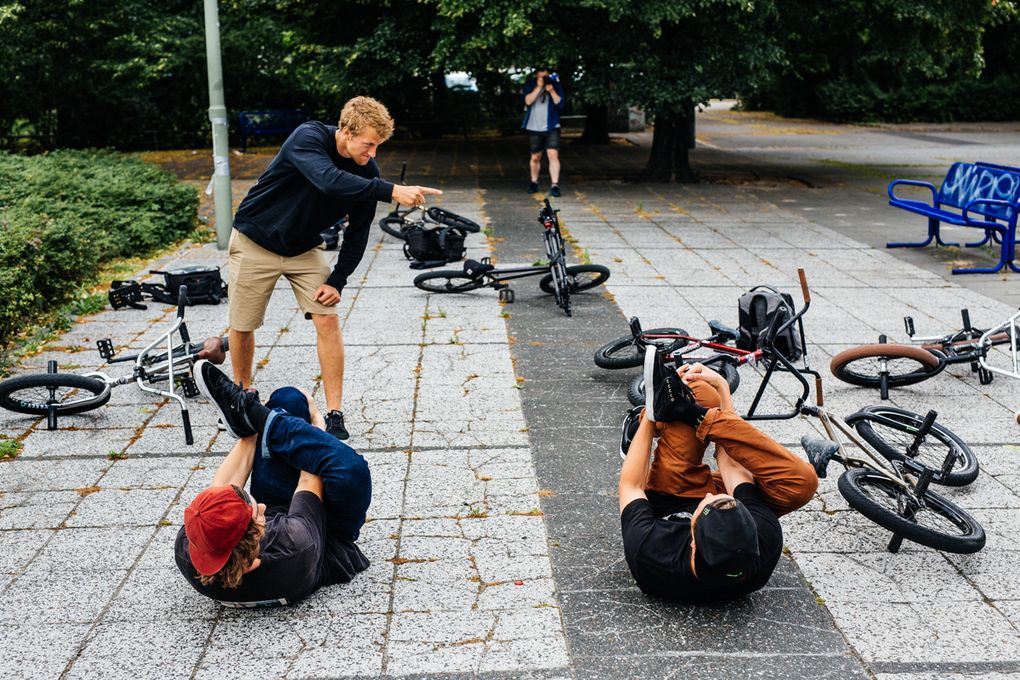 Drill Sergeant Moritz Nußbaumer bei der Arbeit; Foto: Ben McPherson