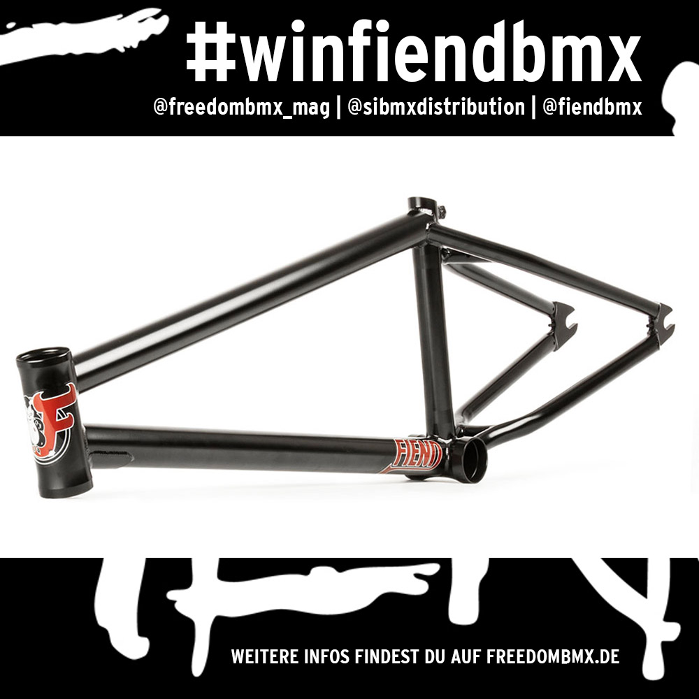 Garrett Reynolds Fiend BMX Frame zu gewinnen