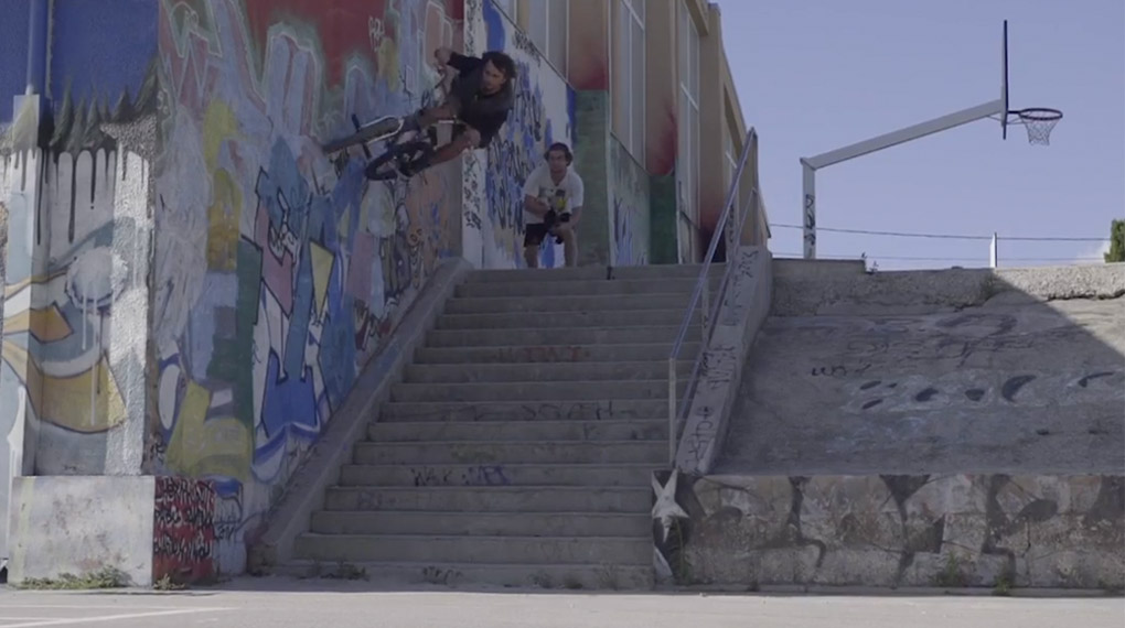 Diogo Santos hat eine Zeit lang in Montpellier gelebt und während seiner Zeit in der französischen Mittelmeermetropole so manchen Spot massakriert. Killer!