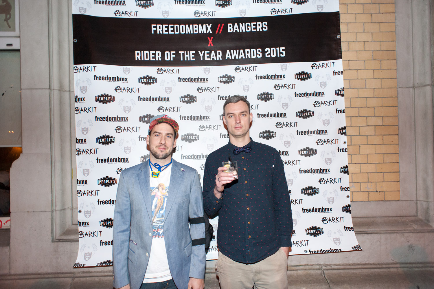 Diese beiden Herren haben uns durch den Abend geführt: Roman Scheid (links) und Martin "Billy" Mahlert