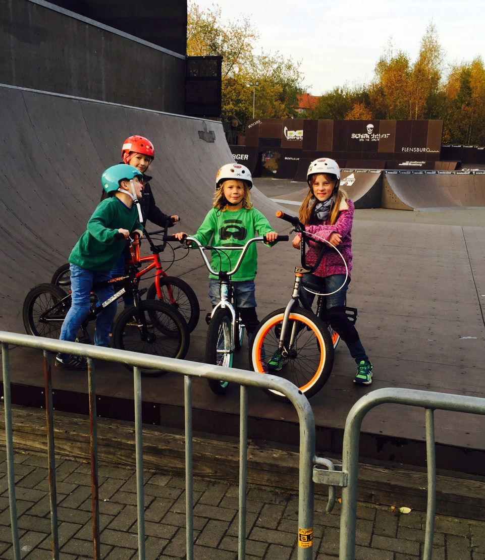 Auf einem Camp der Sportpiraten darf eine Session im Schlachthof natürlich nicht fehlen. Das ist aber auch ein guter Park …