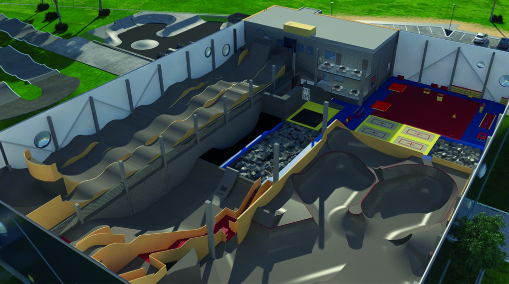 Der Spot of Tallinn steht kurz vor seiner Vollendung. Wir haben ein Video und Fotos von dem riesigen Indoorpark in der Hauptstadt von Estland für euch.