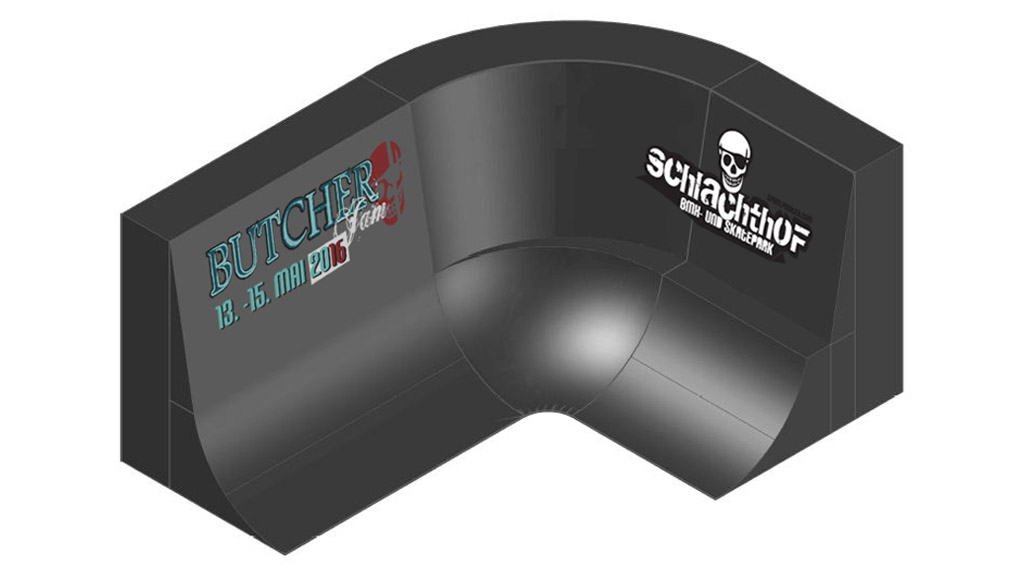 Massiv! Hier kannst du dir schon mal angucken, wie die neue Rampe aussieht die dich beim Butcher Jam 2016 im Schlachthof Flensburg erwartet.