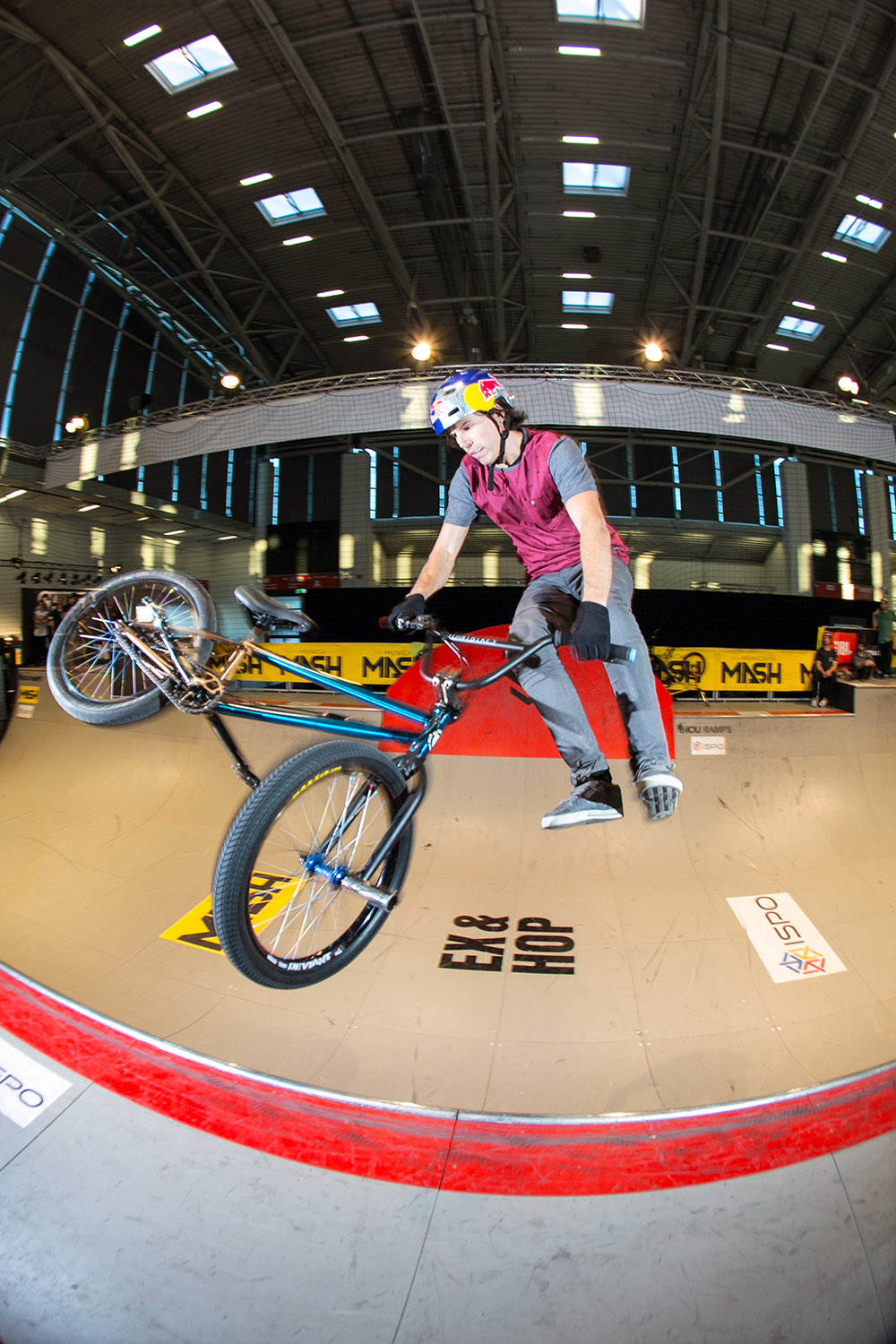 Daniel Dhers verpasste in München knapp das Siegertreppchen und ging letztendlich als Vierter durchs Ziel