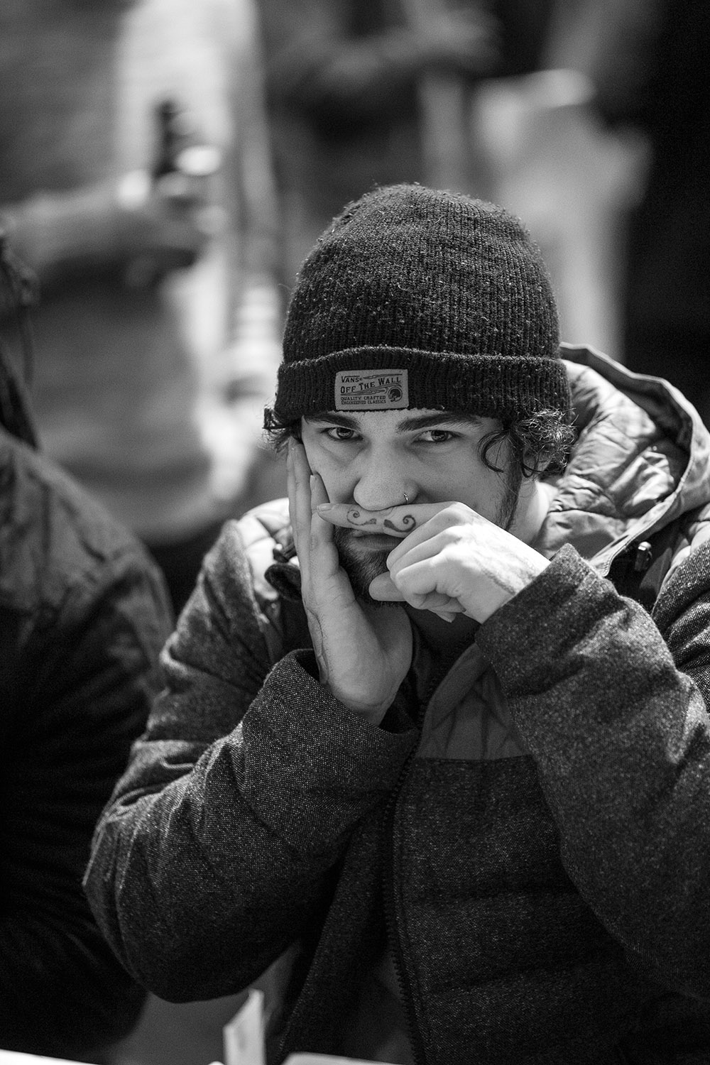 Daniel Juchatz auf der ISPO 2016 in München