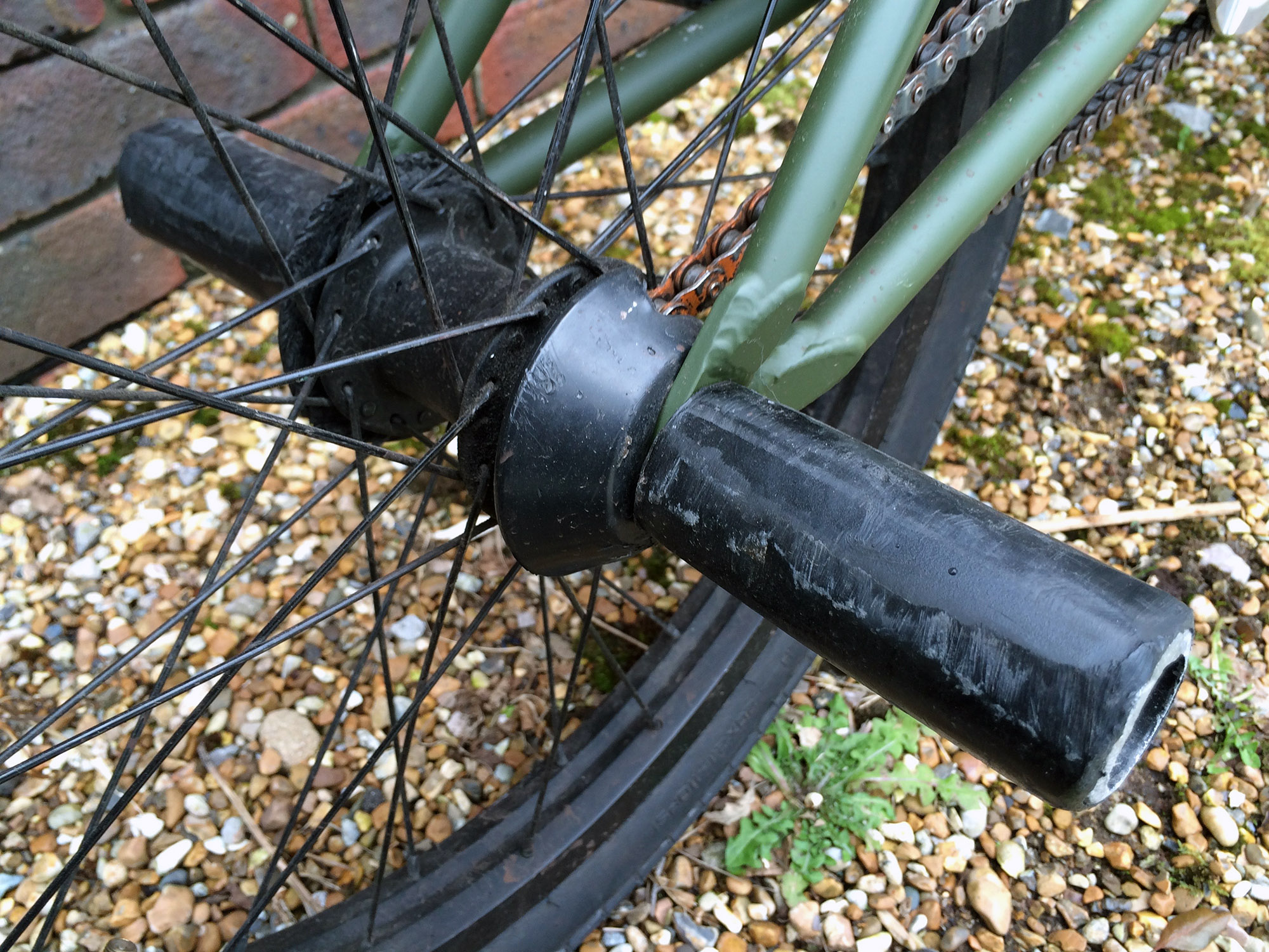 Dieses Laufrad von Animal Bikes wird wohl leider nie auf den Mark kommen