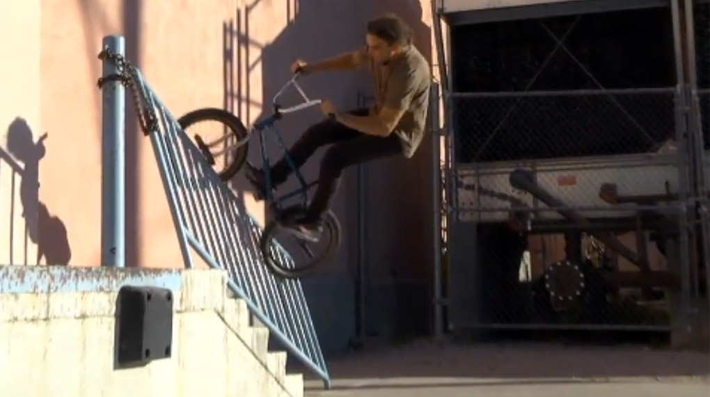 Drew Hosselton hat ein Faible für nicht ganz alltägliche Spots und so fährt er in seinem 