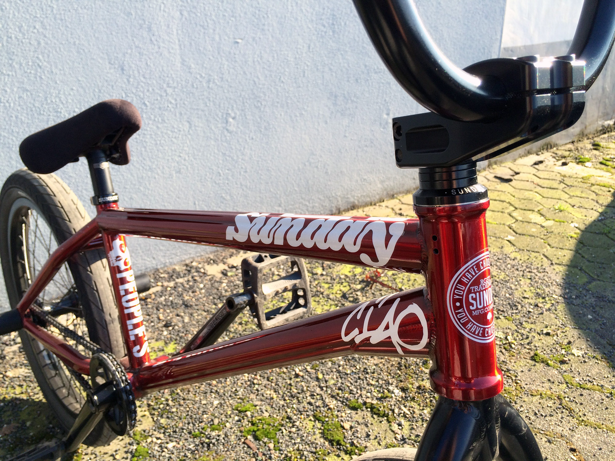 Aufgrund seiner gewellten Hauptrohre ist es praktisch unmöglich, den Soundwave-Rahmen von Sunday Bikes zu zerbeulen