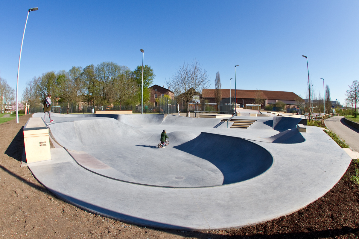 Overview Skatepark Karlsruhe