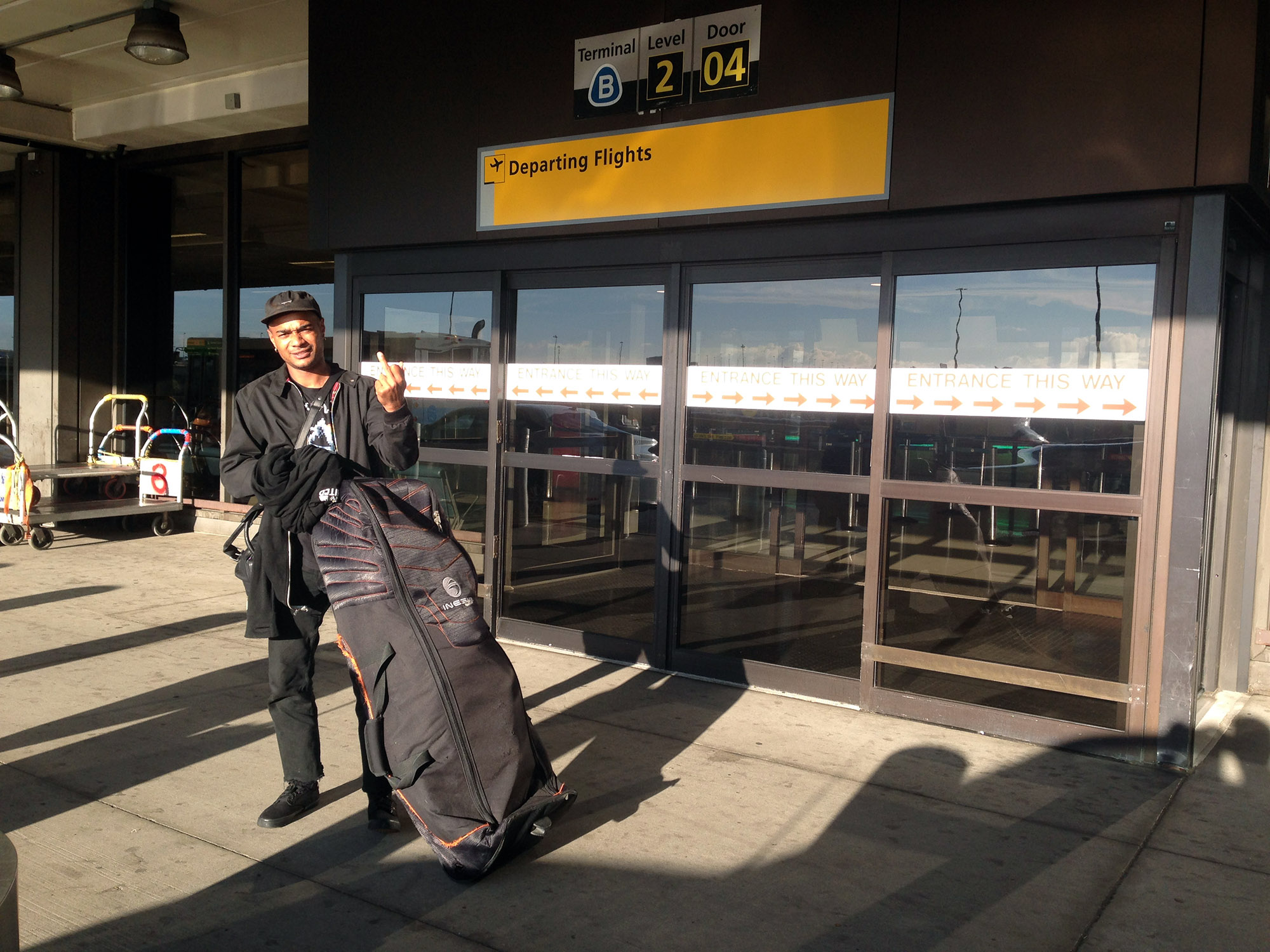 Alex Valentino auf dem Still United Trip nach New Jersey