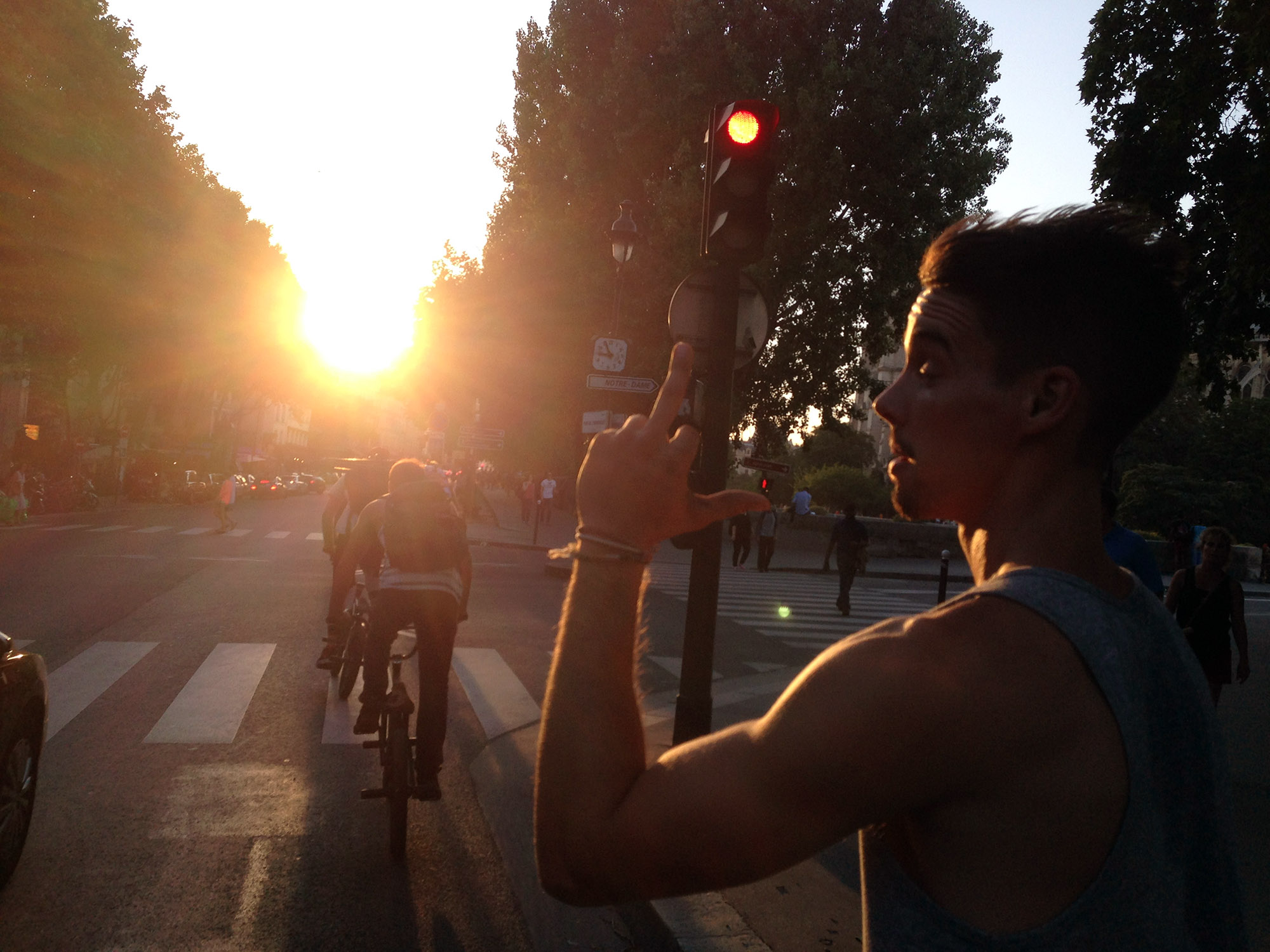 Jeff Kocsis in Paris, Juli 2014