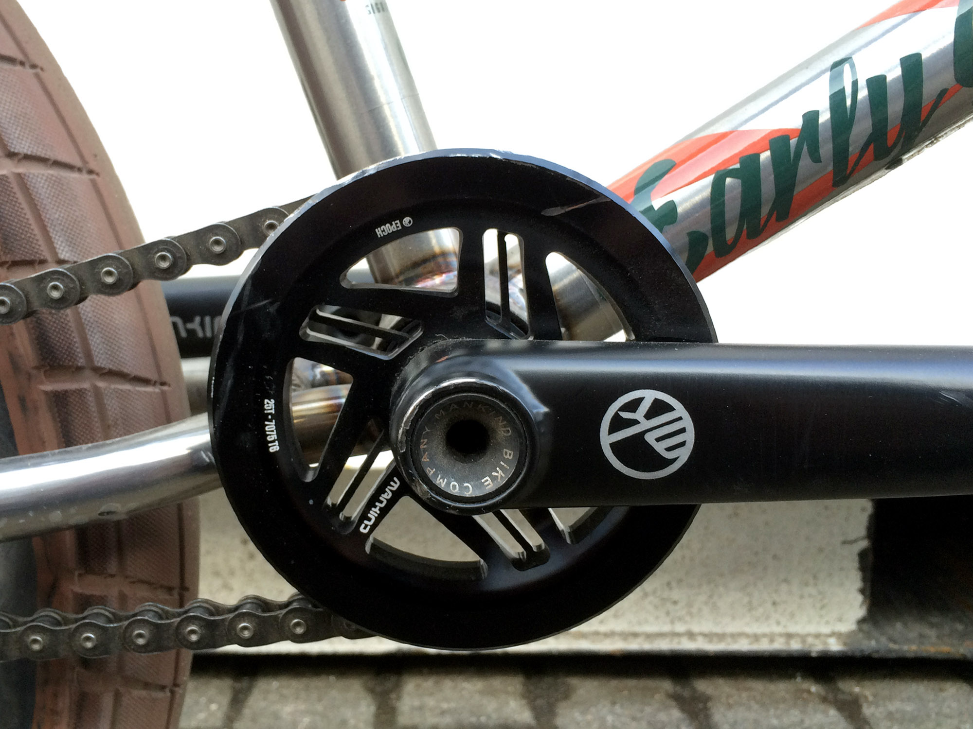 Mankind Epoch Guard Sprocket in schwarz