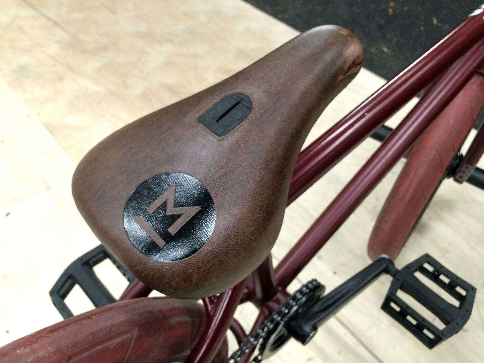 Corey Martinez United Signature Sattel von oben