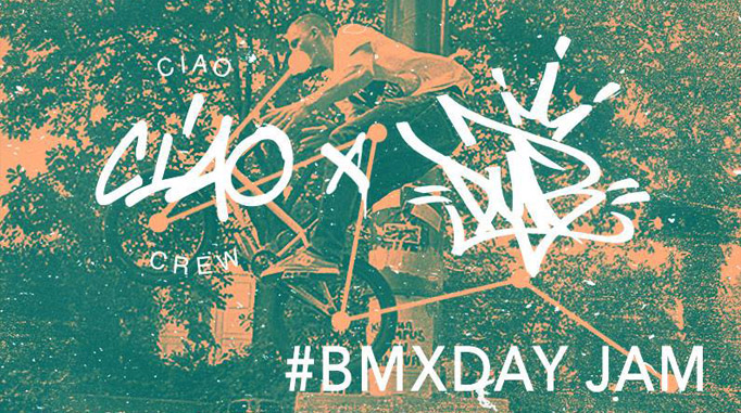 Anlässlich von #bmxday veranstalten die Ciao Crew und Dub BMX am 23.7.2016 einen Streetjam in Frankfurt. Hier erfährst du mehr.