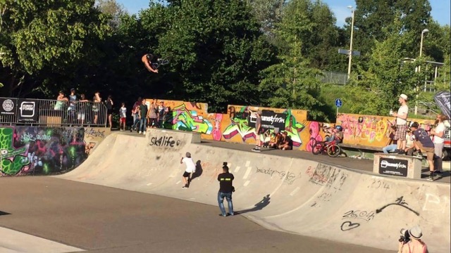 Gregor Podlesny auf dem BMX Männle Turnier 2016