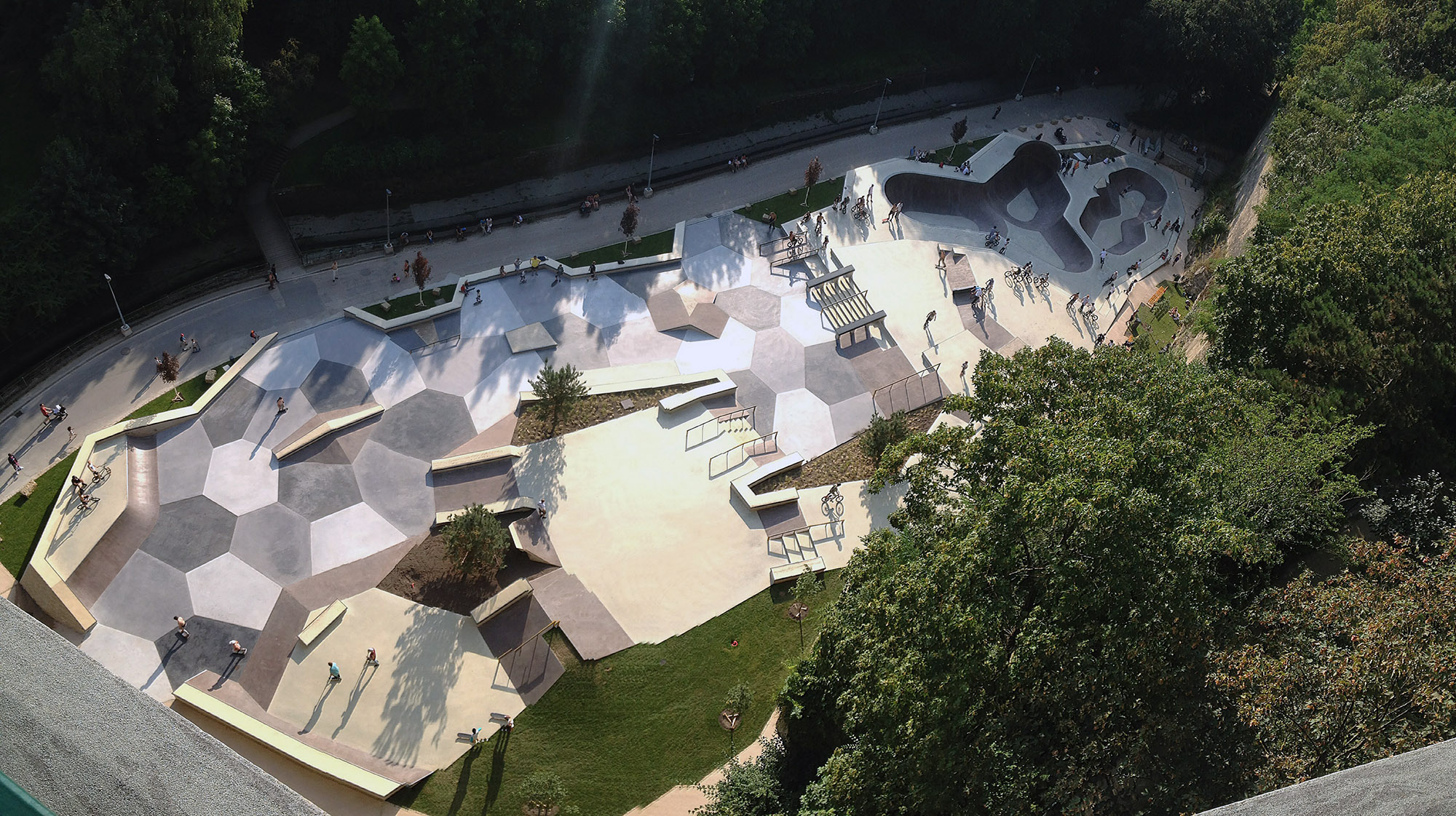 Der neue Betonpark in Luxemburg ist der Knaller