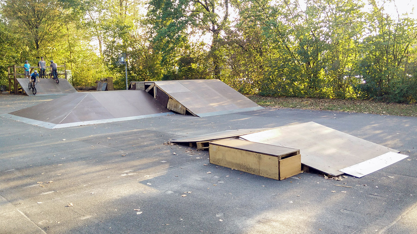 Am 17. September 2016 wird der neue Rampenparcours im Jugendsportzentrum Hannover eingeweiht